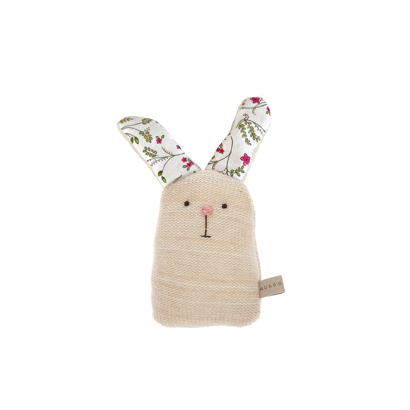 Knitted Rabbit Dog Toy