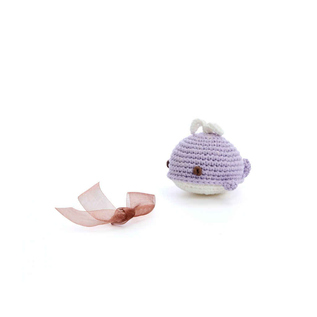 Mungo & Maud Luxury Dog & Cat Outfitters Whale of a Time Cat Toy Purple