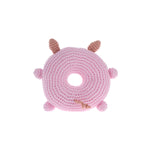 Mungo & Maud Luxury Dog & Cat Outfitters Donut-Piglet Dog Toy Pink