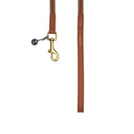 Mungo & Maud Luxury Dog & Cat Outfitters Bonbon Leather Dog Lead Brown