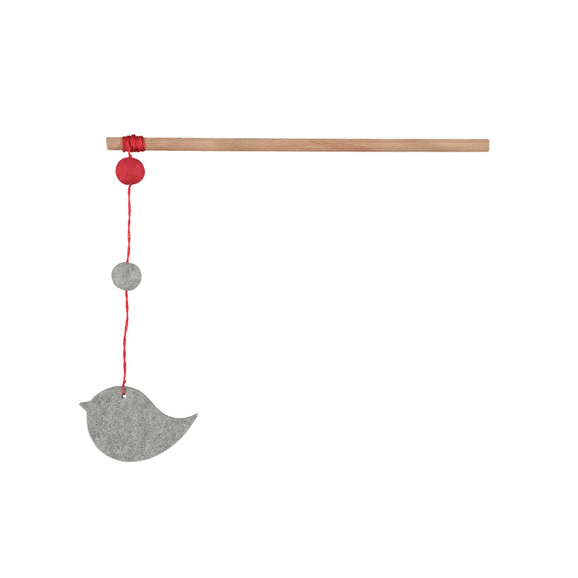 Stick Cat Toy Bird