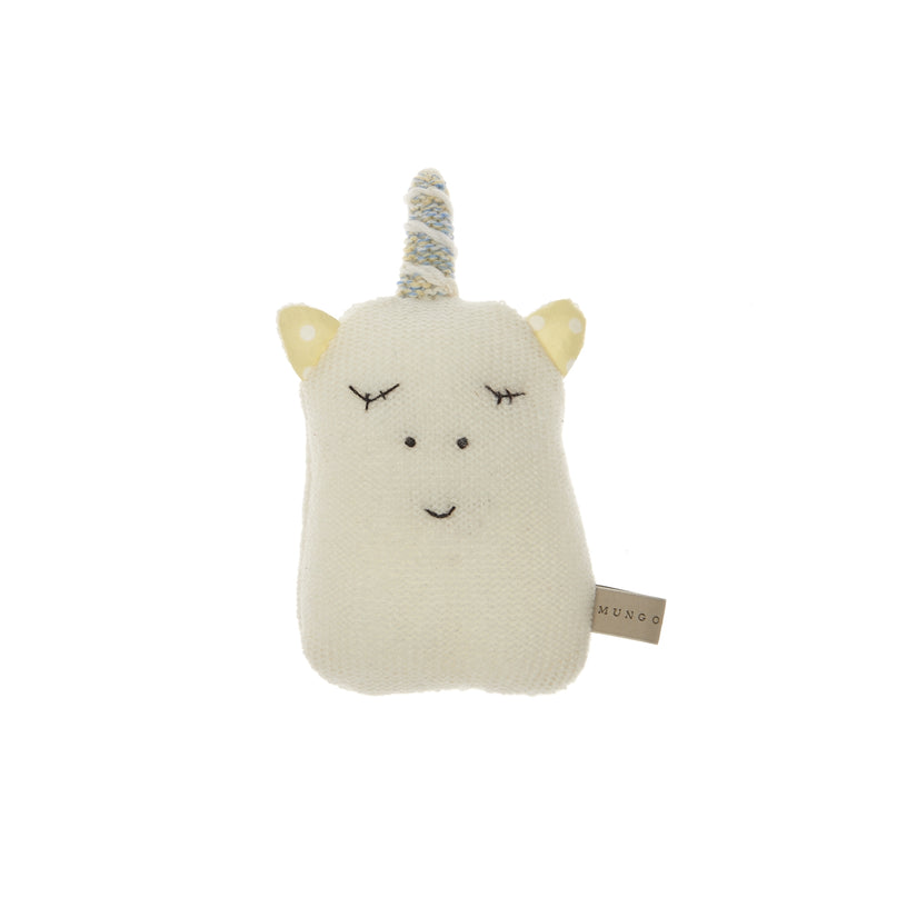 Knitted Unicorn Dog Toy
