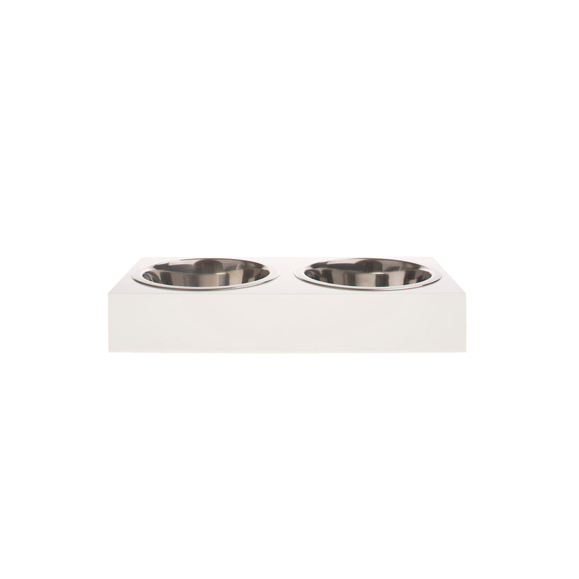Mini Double Acrylic Dog Bowl