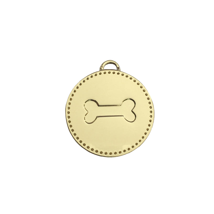 Stamp Dog Tag Bone